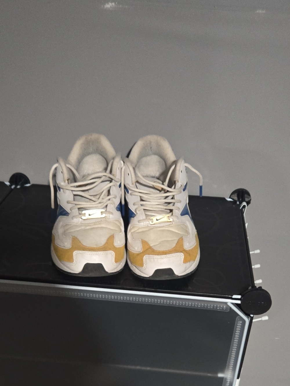 Nike Blue and Mustard Casual Sneakers